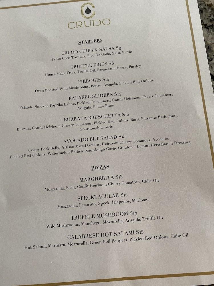 Crudo Menu image 3